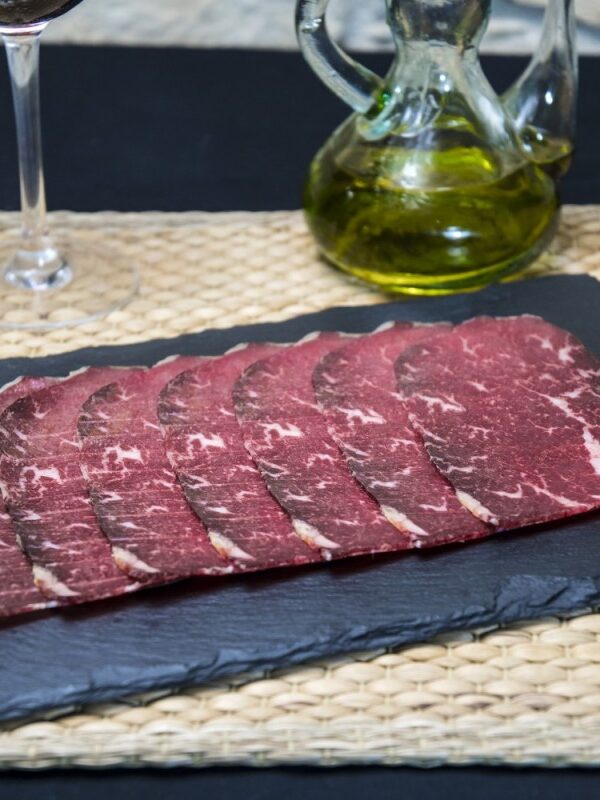 cecina de vaca fileteada